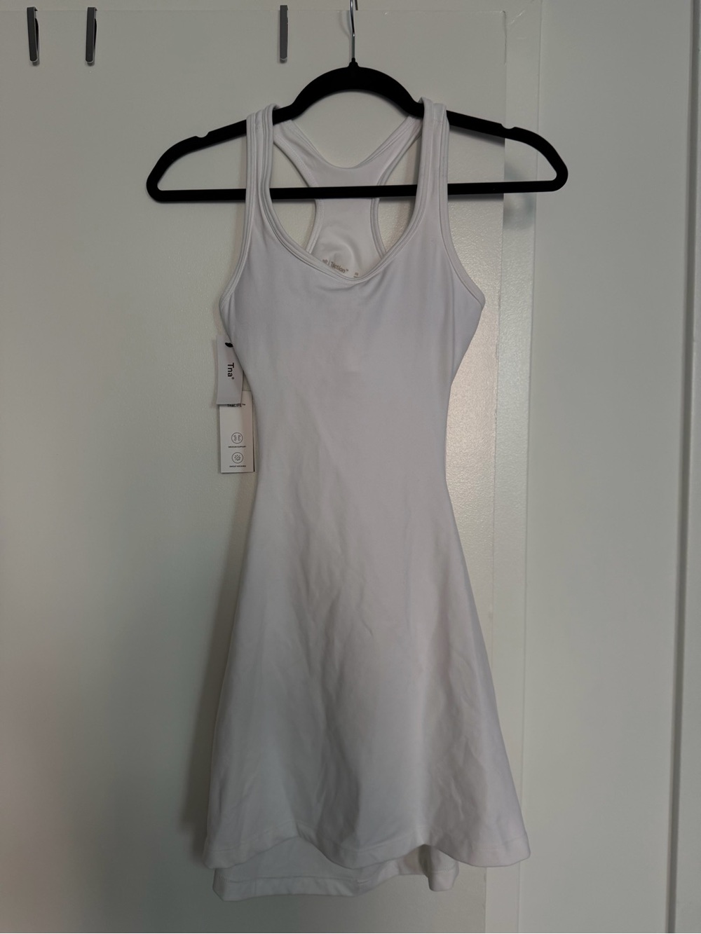 Aritzia TNA white tennis/workout dress